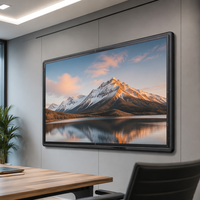 Profils en aluminium de séries 6000/7000 sur mesure, anodisés à froid, multicolores, pour écrans LCD intérieurs