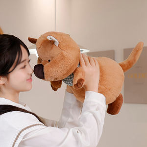 Peluche Quokka australiano bonito y personalizado, peluche de ratón de cola corta, muñeco de peluche <span class=keywords><strong>canguro</strong></span> marrón - Product Image 5