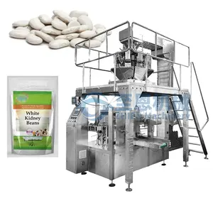 Automatic Rotary Weighing Packing Machine Kidney Beans Red Beans Mung Bean Soybean Doypack Packing Machine