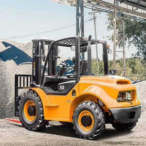 Montacargas Todoterreno Equipmax 4x4 con Motor de 76KW con Neumáticos Inflables - Product Image 5