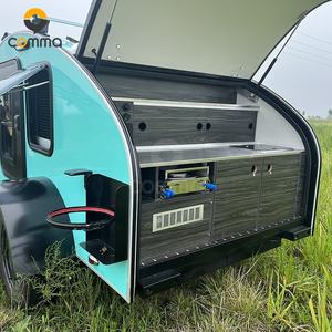 Aluminio ligero RV caravana pequeños remolques de viaje lágrima <span class=keywords><strong>Camper</strong></span> remolque <span class=keywords><strong>para</strong></span> <span class=keywords><strong>bicicleta</strong></span> - Product Image 4