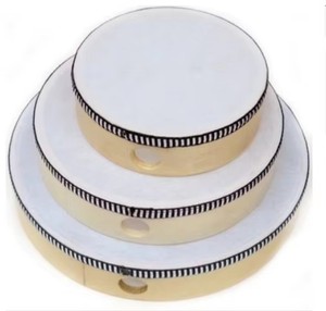 <span class=keywords><strong>Tamburelli</strong></span> Nuziali Personalizzati da 6 Pollici, <span class=keywords><strong>Tamburelli</strong></span> da 8 e 10 Pollici con Pelli di Pecora, Bomboniere in Legno per Feste - Vendita all'Ingrosso - Product Image 6