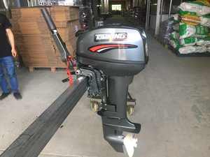 มอเตอร์เรือ 2 จังหวะ 15 แรงม้า ระบายความร้อนด้วยน้ำ รุ่นใหม่ยอดนิยม - Product Image 5