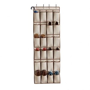 Hot Selling Hanging Bag Premium Multi-layer Sundry Collection Pocket Over the Door <b>Shoe</b> Storage Hanging Carbon Bag - Product Image 2