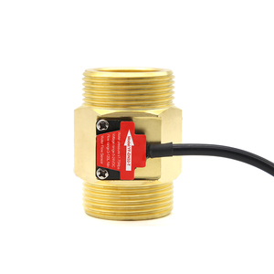 เซ็นเซอร์วัดการไหลของของเหลวอุตสาหกรรม Dijiang G1.25''  วัสดุทองเหลืองทองแดง  แบบพัลส์เอาท์พุต  เครื่องวัดการไหลแบบกังหัน  OEM ODM 3-60 ลิตร/นาที - Product Image 1