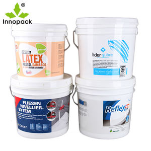 Seau en plastique 10L avec couvercle seau rond de qualité alimentaire pour eau essence alimentaire en vente - Product Image 6