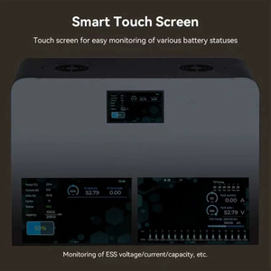 Wall <b>Mounted</b> Powerwall Alternative 51.2V 300Ah 15.36kWh Solar Energy Storage <b>Battery</b> for Home Off Grid Powerwall 15kwh Alternati - Product Image 2