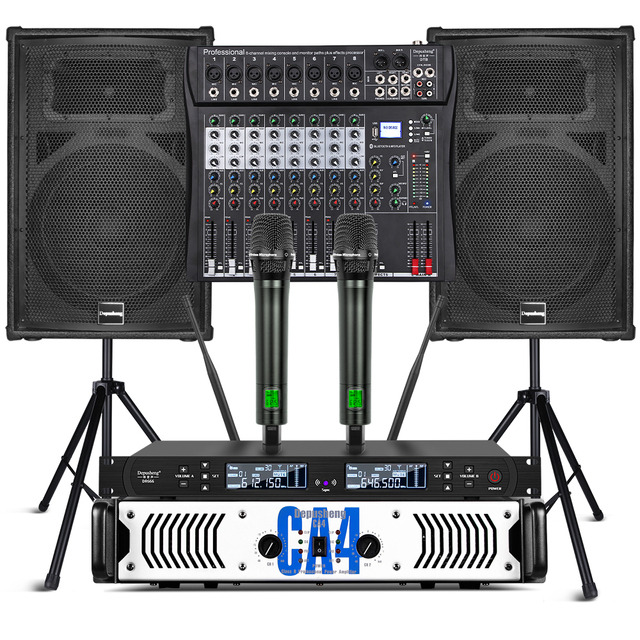 F15 High Quality Professional 15 Inch Speakers Line Array Speakers Audio System Sound for Stage Performance