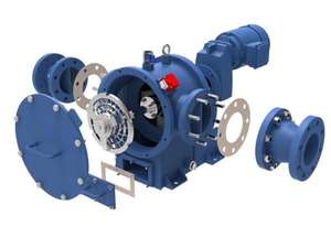 Bomba <span class=keywords><strong>de</strong></span> tornillo simple multietapa utilizada en campos petroleros, protección ambiental, industria alimentaria y farmacéutica - Product Image 2