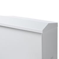 Boîtier de distribution électrique en acier étanche IP65 JXF1 pour montage en surface extérieur, panneau de commande OEM QHECO Argent