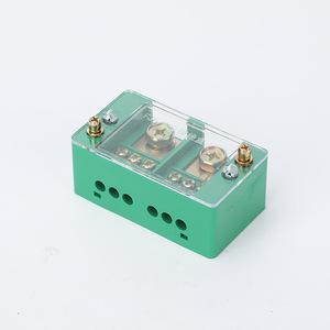 Caja de Conexiones para Medición de Energía Guan Yang Fj6, 2 Entradas y 6 Salidas, Bloque de Terminales de Tornillo, IP44, Material ABS Verde - Product Image 4