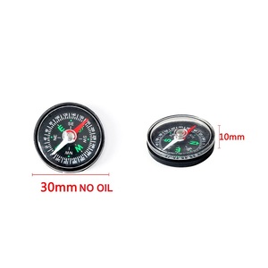 <span class=keywords><strong>Precio</strong></span> de fábrica Brújula llena de aceite Abs Acrílico Negro Accesorios Mini Brújula de plástico para senderismo Camping Brújula de supervivencia - Product Image 6