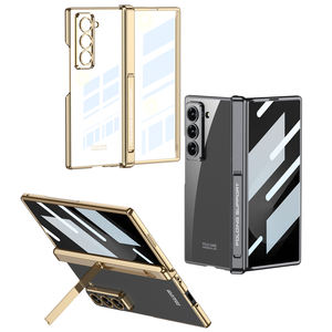 <span class=keywords><strong>Cover</strong></span> GKK trasparente con supporto per cavalletto magnetico pieghevole custodia per telefono cellulare per Samsung Galaxy Z Fold <span class=keywords><strong>SE</strong></span> W25 - Product Image 1