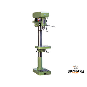 Taladro de pilar de sobremesa con dispositivo de roscado LTF 2,5 kW 380V perforación 25mm - Product Image 1