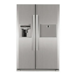 Smad Stainless Steel Fruit Kitchen <strong>Refrigerator</strong> with <strong>Ice</strong> <strong>Maker</strong> Water Dispenser and Mini Bar - Product Image 1