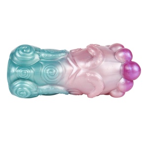 GEEBA New Animal Wolf Masturbator Male <b>Silicone</b> Flexible Aircraft Cup Realistic Vaginal Masturbation Sex <b>Tool</b> Sexy Toys for Men - Product Image 4