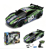 Voiture RC pas chère, camion télécommandé 27 MHz 4 canaux, jouet de course et de cascades 4x4 avec portée de 100 m, intérieur-extérieur