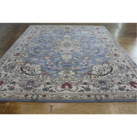 Intérieur doux jacquard européen tufté à la main tapis de laine