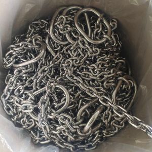 डि763 गैल्वेनाइज्ड कार्बन स्टील/स्टेनलेस स्टील लंबी लिंक चेन वेल्डेड लिंक चेन - Product Image 3