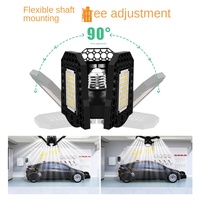 Lumière d'atelier LED étanche IP68 avec entrée universelle 100-277V et conception brevetée - Haute luminosité pour garage et entrepôt industriels