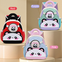 Nouveau Sac à Dos Scolaire Maternelle Panda Mignon pour Enfants, Dessin Animé Ultra Léger, Respirant, Imperméable, Antibactérien, Anti-perte, Direct Usine