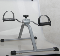 Mini vélo d'exercice pliable pour le bureau, entraînement des bras et des jambes, vélo de bureau portable