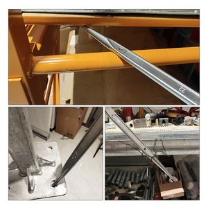 LINYIQUEN Llave <span class=keywords><strong>de</strong></span> trinquete <span class=keywords><strong>de</strong></span> doble cabeza <span class=keywords><strong>de</strong></span> acero <span class=keywords><strong>de</strong></span> grado industrial 19x22mm para tornillos <span class=keywords><strong>de</strong></span> andamios - Product Image 6