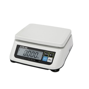 Báscula Industrial Electrónica Veidt Weighing CAS SW2-30 de 30 kg y 1 g de Precisión, Plataforma de Acero Inoxidable para Pesar Frutas, Verduras y Productos de Cocina - Product Image 1