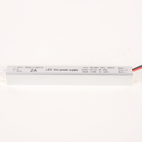 Driver LED Lampu Sorot Tahan Air 220V 12V/24V 600mA 50W 1500mA Arus Konstan Dapat Diredupkan Isi Ulang Casing Aluminium Tunggal