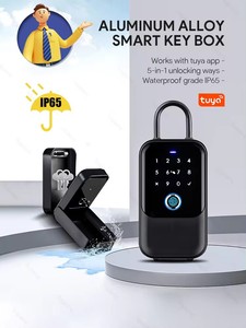 Tuya Ngoài Trời IP65 Không Thấm Nướ<span class=keywords><strong>c</strong></span> Thông Minh Khóa Wifi Kết Nối Kỹ Thuật Số Thông Minh Key An Toàn Với Đầu Đọ<span class=keywords><strong>c</strong></span> Dấu Vân Tay Tt Khóa - Product Image 4