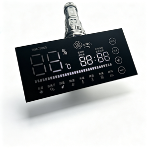 Oem Custom <b>Screen</b> Printed Graphic Overlay Self Adhesive Label Durable Pet <b>Plastic</b> Sheet Display Equipment - Product Image 1
