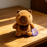 Peluche Capybara Personnalisée en Gros, Jouet Doux en Coton PP pour Cadeau Scolaire, Promotion et Utilisation Éducative en Classe