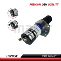 Moteur diesel Lister Petter 12V, électrovanne d'arrêt de carburant SA-3405T 1502-12C7U2B2S1, électrovanne 366-07197 36607197