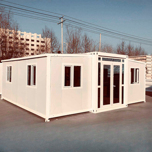 Villa de Lujo Prefabricada de 40 y 20 Pies con 2, 3, 4, 5 Dormitorios, <span class=keywords><strong>Casa</strong></span> Contenedor Plegable y Expandible, Vivienda Pequeña, Portátil y Móvil - Product Image 1