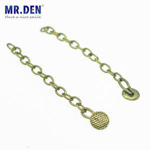 MRDEN OEM Dental <span class=keywords><strong>Quirúrgico</strong></span> Acero Inoxidable Oro/Plata Lingual <span class=keywords><strong>Botón</strong></span> con Cadena para <span class=keywords><strong>Ortodoncia</strong></span> Oral Accesorio Materiales - Product Image 4