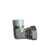 Adaptateur de tuyau hydraulique droit en acier inoxydable et acier au carbone haute résistance à l'usure