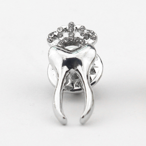 Zahns tift mit Kristallen Zahnarzt schmuck für Ärzte/Krankens ch wester/Medizin student Brosche Bilogy Geschenk/Wissenschaft geschenk - Product Image 2
