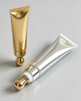 Gloss à lèvres liquide longue tenue de luxe à marque privée, applicateur en céramique, tube souple, haute pigmentation, végétalien, hydratant et repulpant