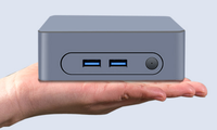 Mini PC N100 N95 Komputer Murah Wifi Terintegrasi Tanpa Kipas Desktop Intel Linux Win 10 Windows 11 Gaming Mini PC