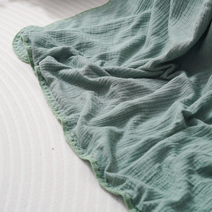 Kangobaby bé thoải mái Chăn vuông ngủ rắn bông & polyester đậu Fluff thân thiện với môi mềm cho nhà trẻ - Product Image 2