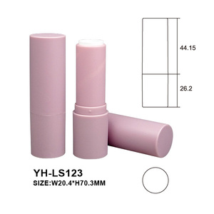 Tube à lèvres vide en ABS de couleur personnalisée, étui rond pour baume à lèvres, emballage cosmétique en plastique pour maquillage - Product Image 2