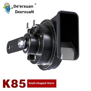 Klaxon de voiture type escargot, double tonalité grave, alarme d'avertissement, ajustement standard pour modèles conventionnels, vente directe d'usine en gros, disponible immédiatement - Product Image 3