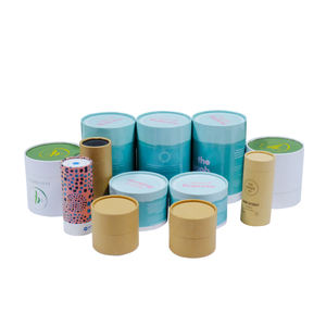 Envase de Cartón Redondo con Logotipo Personalizado, Tubo de Papel Redondo para Velas con Espuma - Product Image 5