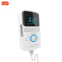 Sensor Alarm keamanan rumah Wifi 220V, Sensor LPG cerdas untuk deteksi kebocoran Gas alami, Tuya mudah terbakar, kebocoran Gas