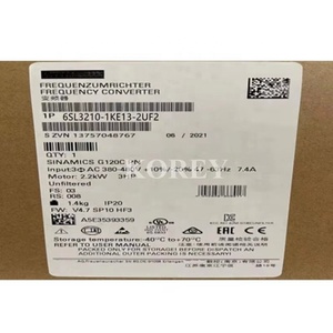 G120C คอนเวอร์เตอร์ 6SL3210-1KE13-2UF2 6SL3210-1KE11-8UF2 ใหม่ต้นฉบับ - Product Image 5