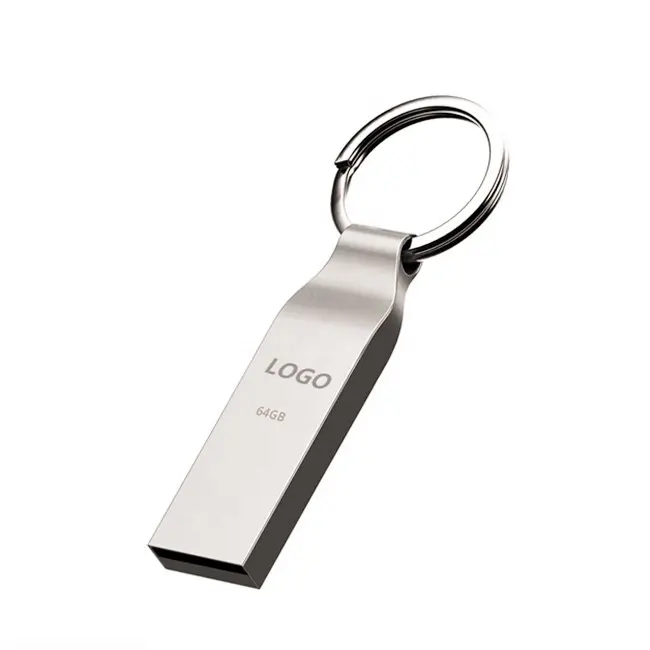 2021 Mini metal keychain usb flash drives 16gb 32gb rotation pendrive 64gb 128gb memory stick small pen driver