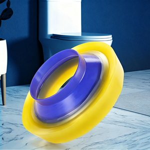 High Elastic Anti-Leak Toilet <b>Wax</b> Ring Factory Price 3-4 Inch Pipe Flange <b>Sealing</b> Ring for Bathroom Use - Product Image 2