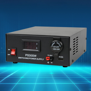 PS30SW 13.8V DC สวิตชิ่งพาวเวอร์ซัพพลาย 30A สำหรับวิทยุแฮม CB สถานีฐาน 220V AC 20A ป้องกันไฟกระชากแบบต่อเนื่อง พร้อมพัดลมระบายความร้อน - Product Image 4