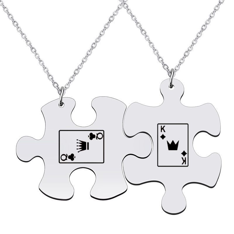 Vintage Cross Pattern Pendant Stainless Steel