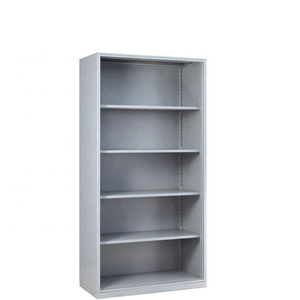 Design moderne traditionnel en acier à hauteur réglable classeur de livres 5 étagères déverrouiller porte ouverte balcon stockage pour salon - Product Image 3